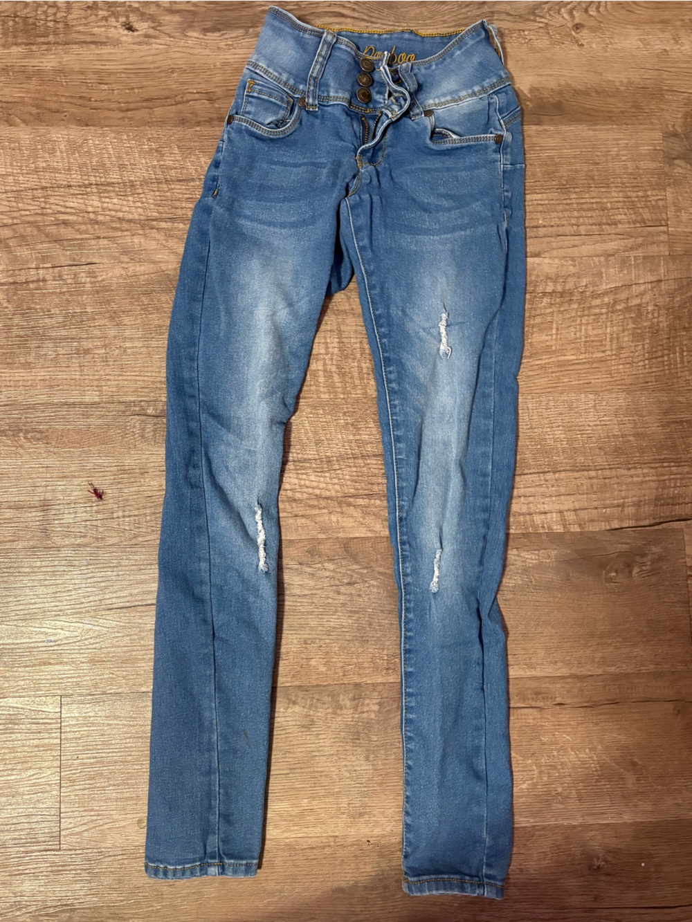 Banboo size 00 skinny jeans